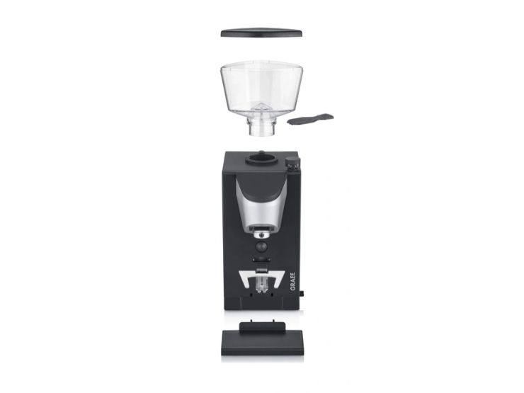 Graef CM1012, Burr kværn, 220 g, Sort, Metal, 310 W, 60 dB