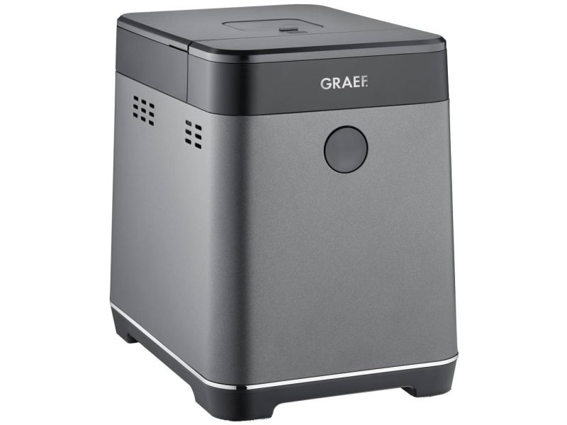 Graef BA806, 750 g, Timer, Variabel skorpe bruning kontrol, Holde varm funktion, 520 W, Sort, Grå