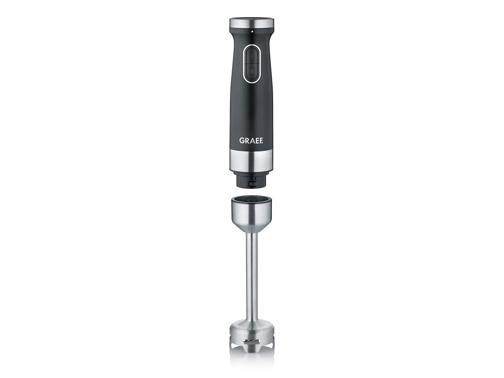 Graef HB602, Nedsænkning blender, 1200 W, Sort, Rustfrit stål billede 3