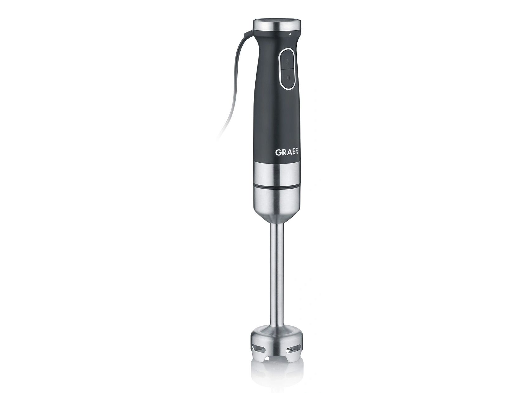 Graef HB602, Nedsænkning blender, 1200 W, Sort, Rustfrit stål billede 1