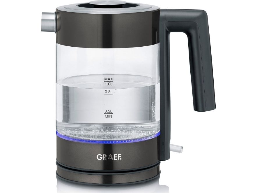 Graef Elkedel Glas Sort 1L