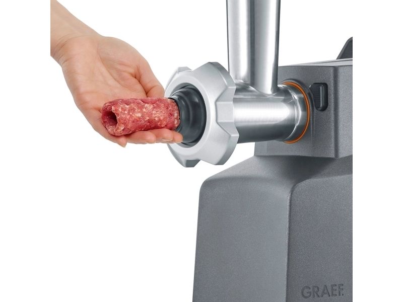 Graef FW706, 800 W, Sort, Sølv, 2,6 kg/min, Rustfrit stål, Aluminium, Metal, Rustfrit stål