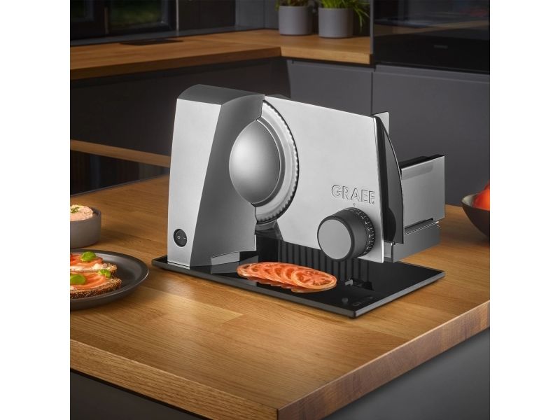 Graef STYLE TWIN S12025, Elektrisk, 2 cm, Sort, Sølv, Metal, 22,5 cm, 17 cm