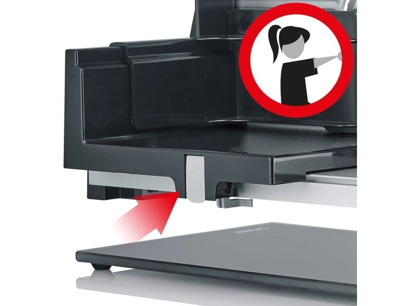 Graef STYLE TWIN S12025, Elektrisk, 2 cm, Sort, Sølv, Metal, 22,5 cm, 17 cm