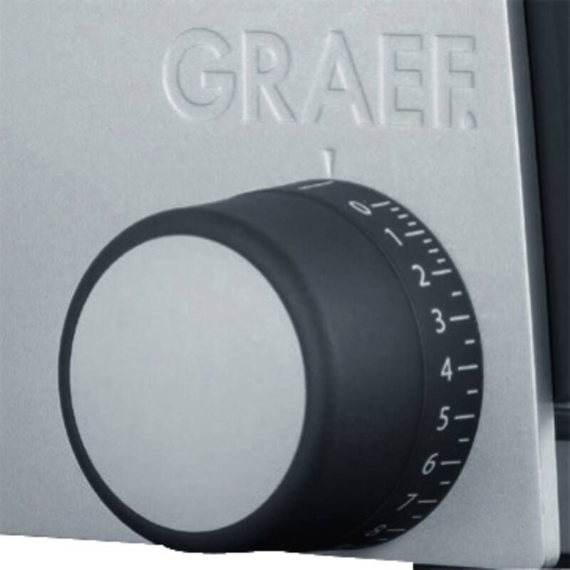Graef pålægsmaskine Graef G 55 grau billede 4