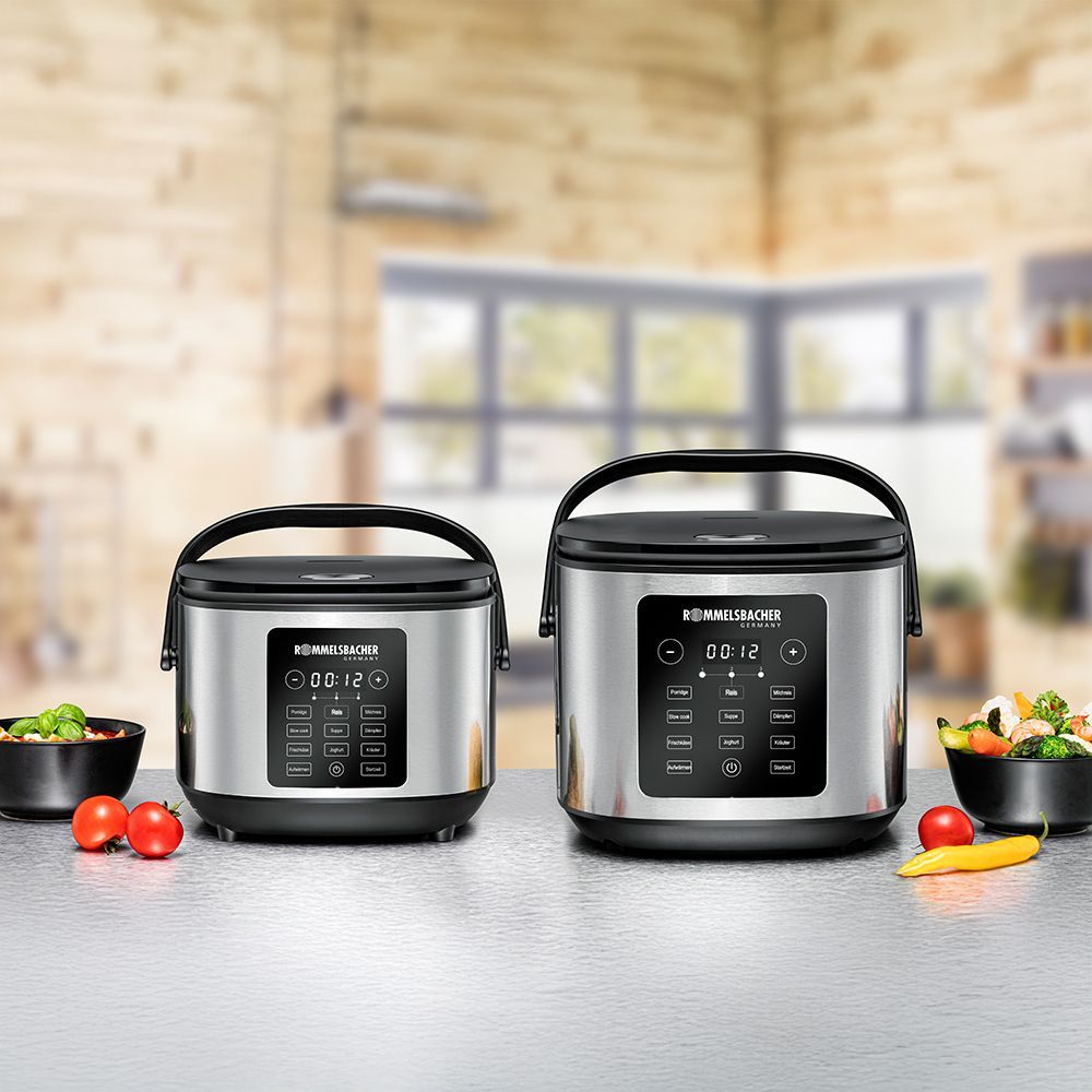 Rommelsbacher MRK 650, Rustfrit stål, 3 L, 3 L, Keramisk, LED, 1 t billede 3