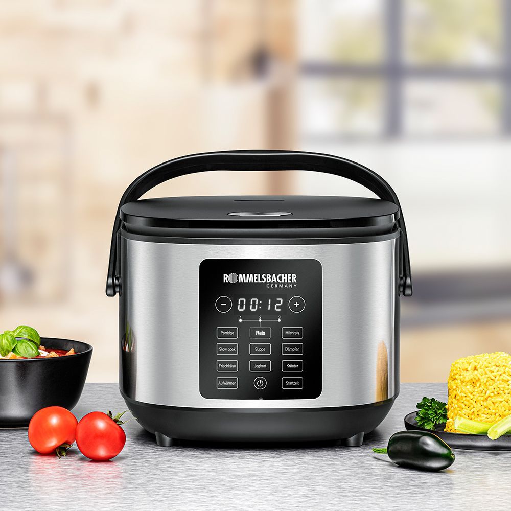 Rommelsbacher MRK 650, Rustfrit stål, 3 L, 3 L, Keramisk, LED, 1 t billede 1