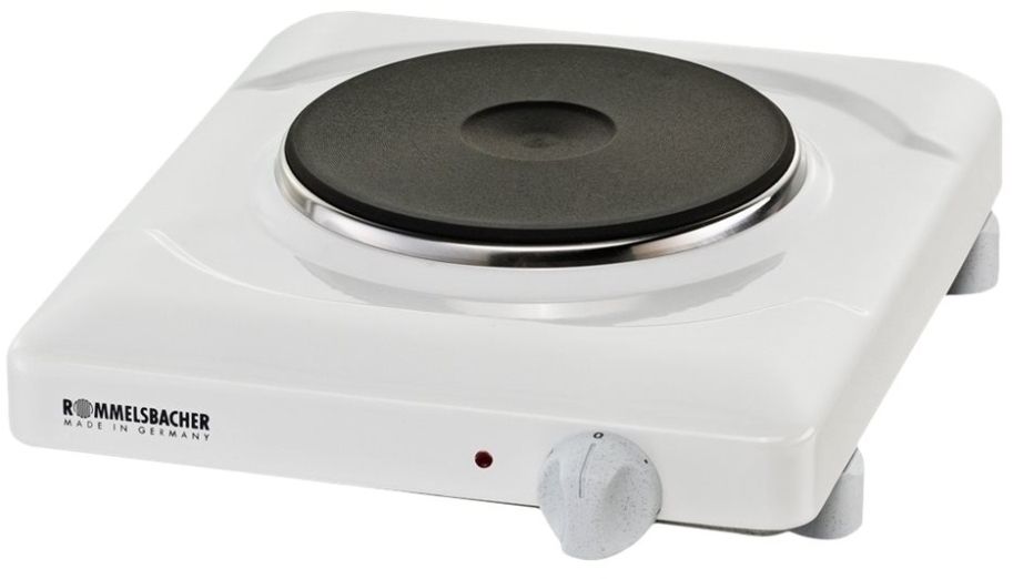 Rommelsbacher THS 1590 - El-varmeplade - 1.5 kW - hvid billede 4