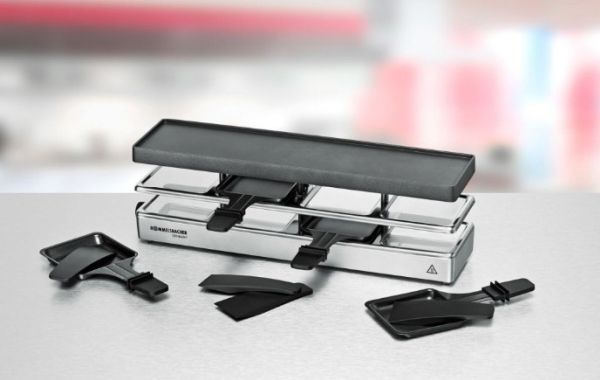 Rommelsbacher RC 800, 4 person(er), Aluminium, 1 zone(s), Sort, Sølv, Rektangulær, Status