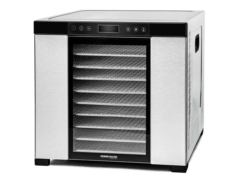Rommelsbacher DA 1050, Sort, Rustfrit stål, Rustfrit stål, LCD, 99 t, 16000 cm², 380 x 394 mm