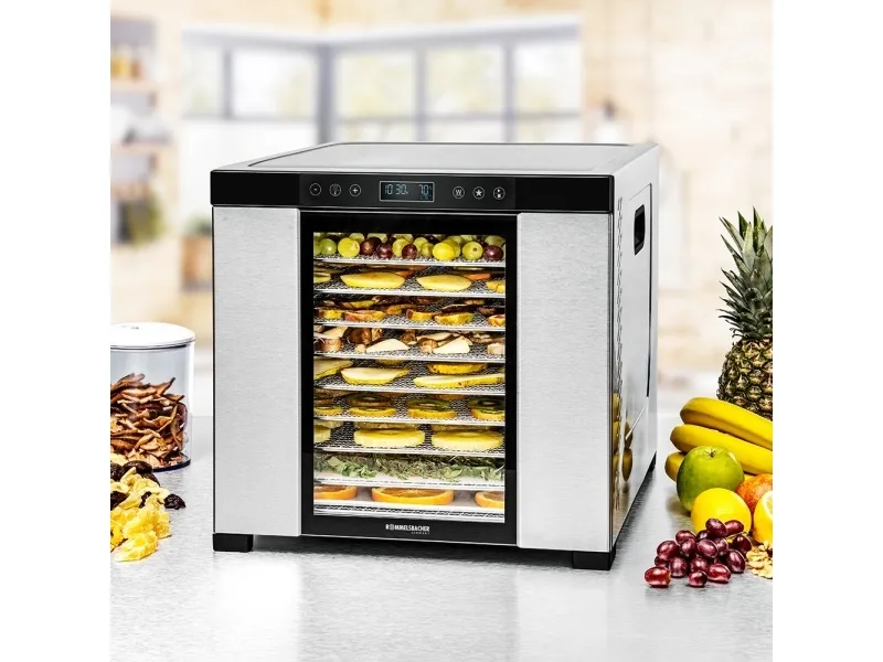 Rommelsbacher DA 1050, Sort, Rustfrit stål, Rustfrit stål, LCD, 99 t, 16000 cm², 380 x 394 mm