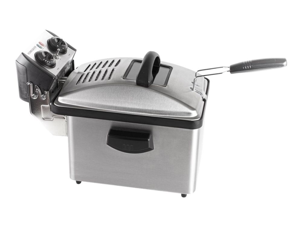 Rommelsbacher FRP 2135/E - Fritureapparat - 2.1 kW - rustfrit stål