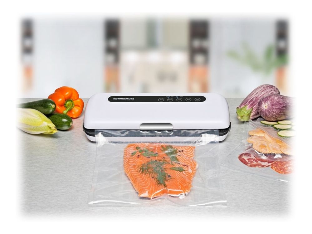 ROMMELSBACHER VAC 110 - vacuum sealer - white/black
