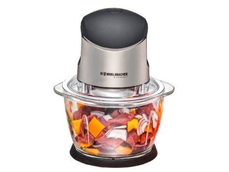 Rommelsbacher MZ 400, 1 L, Sort, Rustfrit stål, Glas, Rustfrit stål, 400 W, 230 V