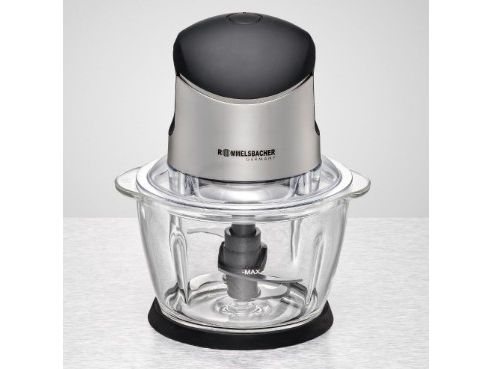 Rommelsbacher MZ 400, 1 L, Sort, Rustfrit stål, Glas, Rustfrit stål, 400 W, 230 V