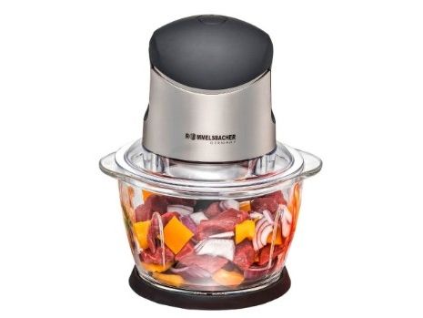 Rommelsbacher MZ 400, 1 L, Sort, Rustfrit stål, Glas, Rustfrit stål, 400 W, 230 V
