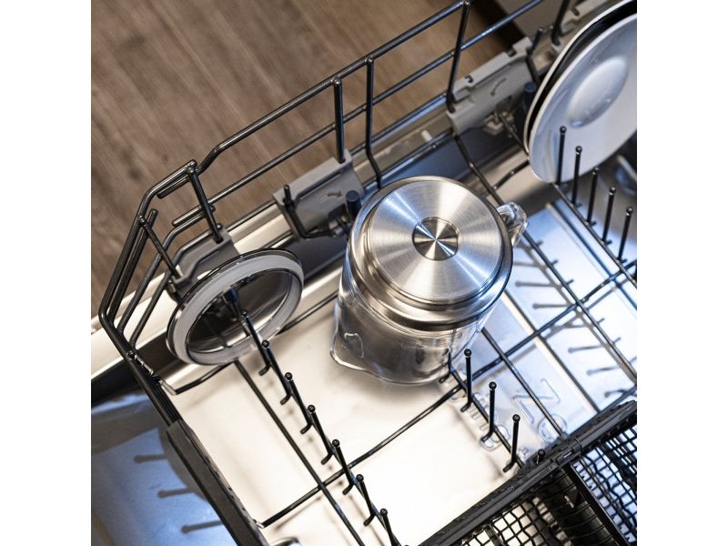 Rommelsbacher MS 625, Automatisk mælkeskummer/varmer, Sort, Rustfrit stål, Glas, 250 ml, 500 ml, Varm & kold
