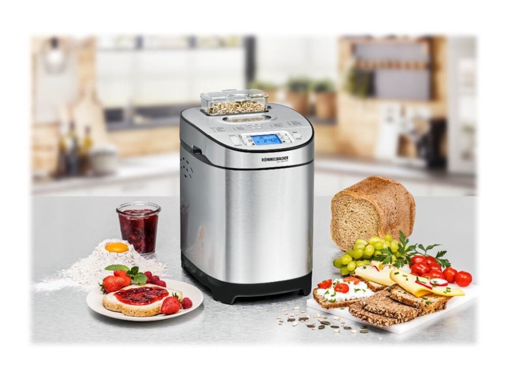 Rommelsbacher BA 550 - Brødmaskine - 550 W - rustfrit stål