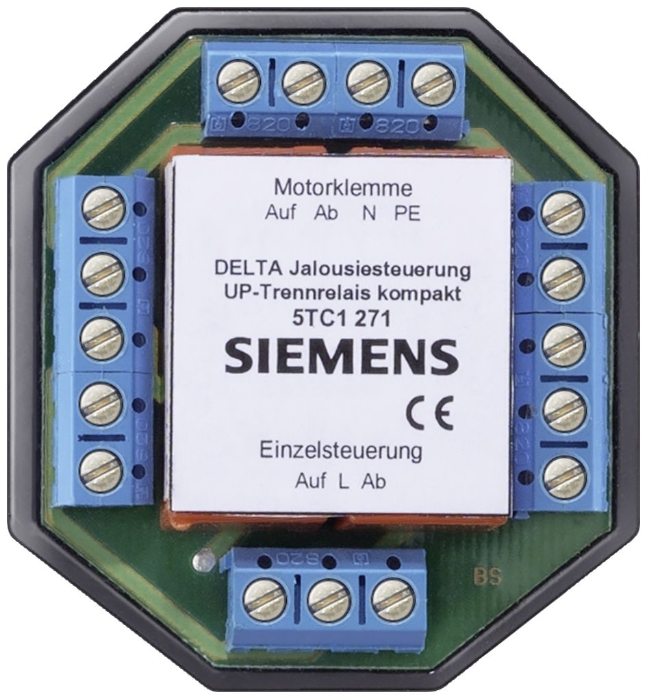 Siemens 5TC1271, Trykknapkontakt, Flerfarvet, 50 Hz, 8 A, 95 g, 80 mm billede 1