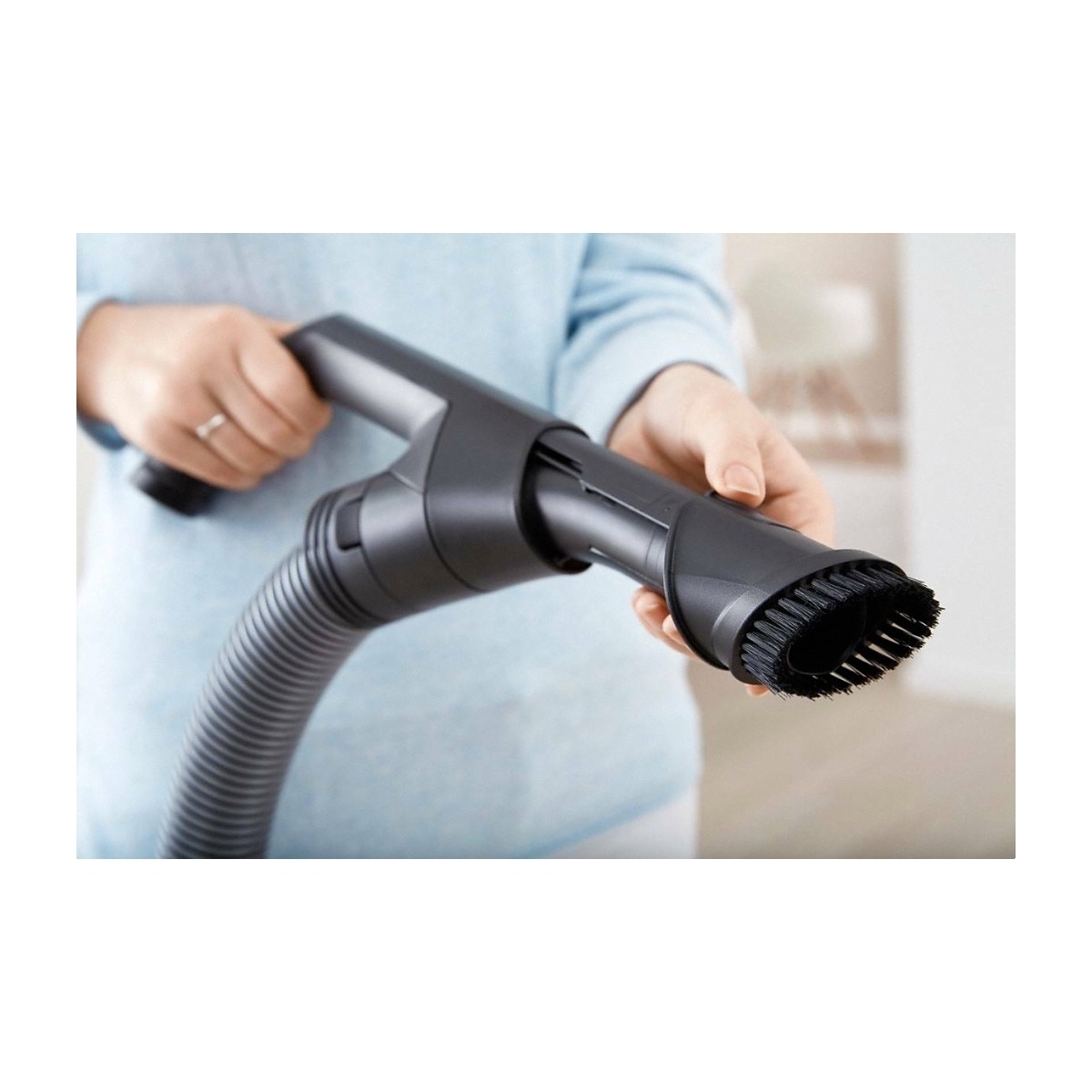 Miele Blizzard CX1 Excellence Ecoline poseløs støvsuger, Lotus hvid billede 4