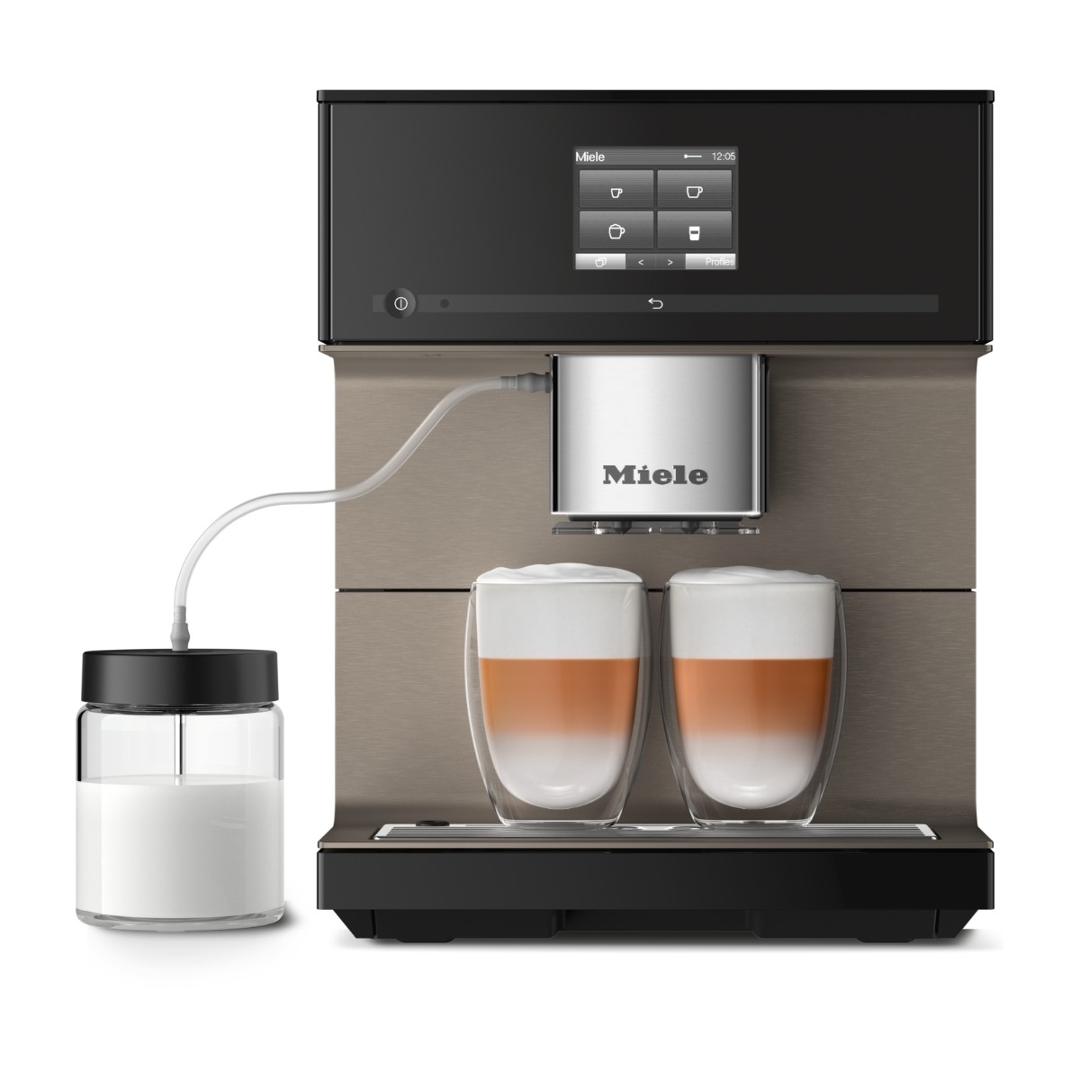 Miele cm 7550 espressomaskine billede 1
