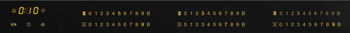 Miele KM 7575 FL NER Induktionskogeplade