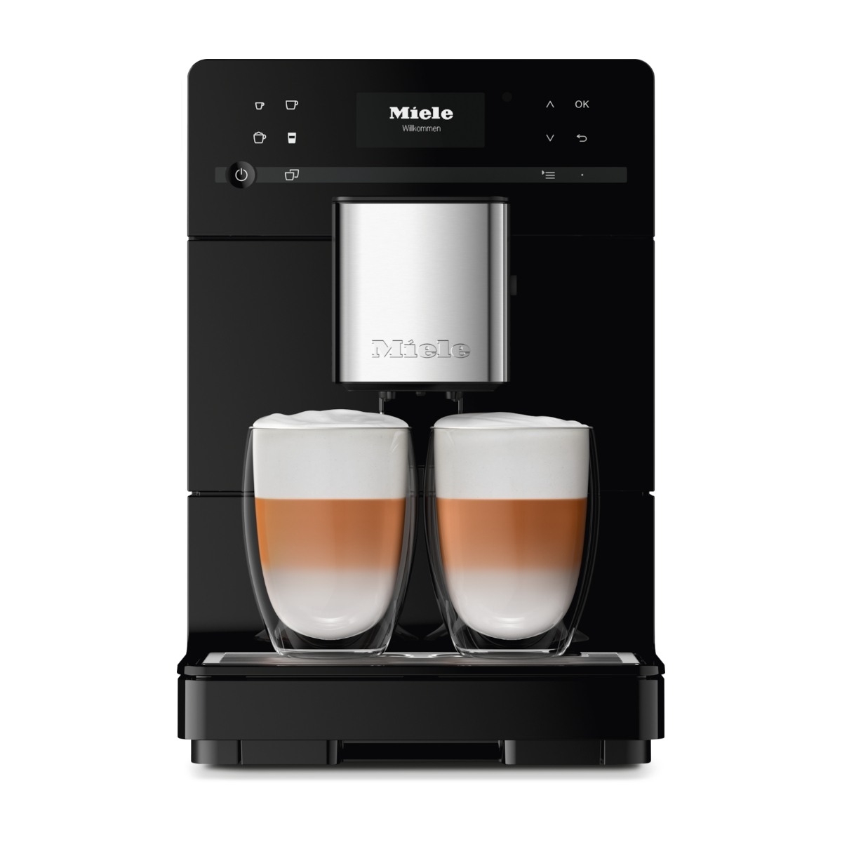 Miele CM 5410 Obsidian Sort Silence - Espressomaskine