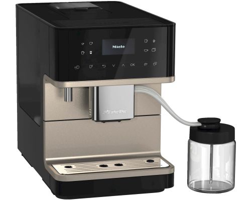 Miele CM 6360 OBCM NER Obsidiansort/CleanSteelMetallic - Espressomaskine