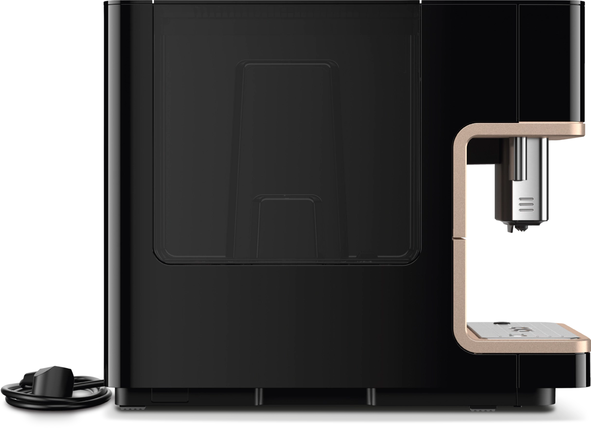 Miele CM 6360 OBCM NER Obsidiansort/CleanSteelMetallic - Espressomaskine