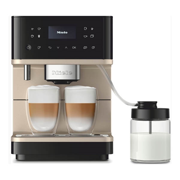 Miele CM 6360 OBCM NER Obsidiansort/CleanSteelMetallic - Espressomaskine