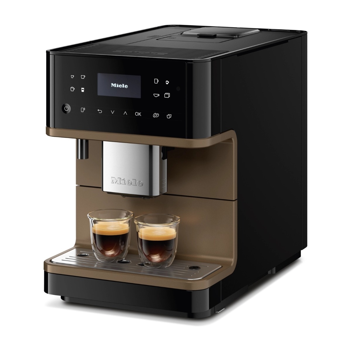 Miele CM 6360 OBBP NER Obsidiansort/Bronze PearlFinish Espressomaskine
