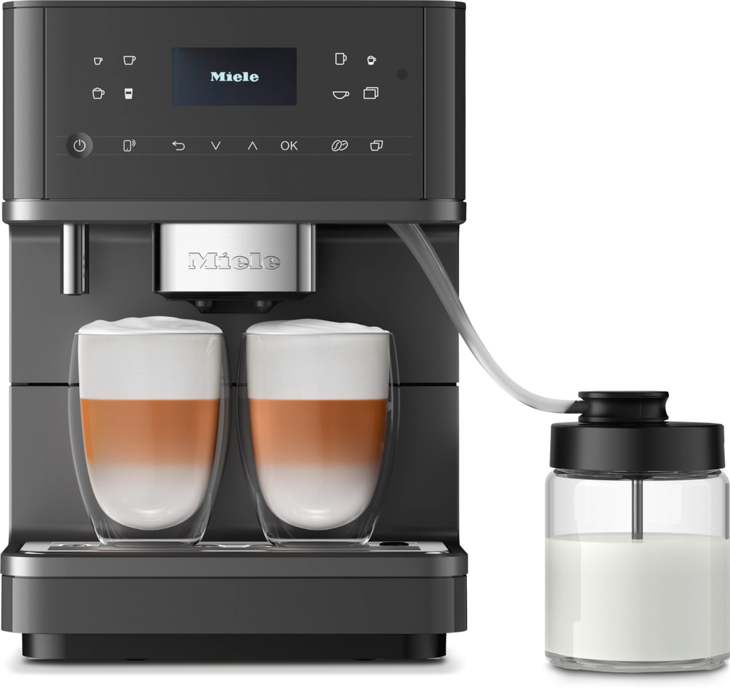 Miele CM 6560 NER Grafitgrå PearlFinish - CM6 MilkPerfection espressomaskine billede 8