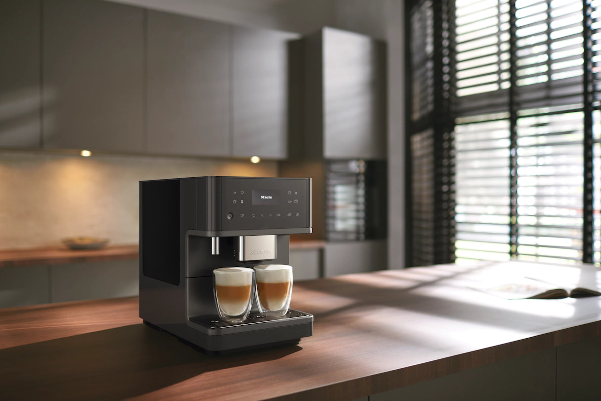 Miele CM 6560 NER Grafitgrå PearlFinish - CM6 MilkPerfection espressomaskine billede 5