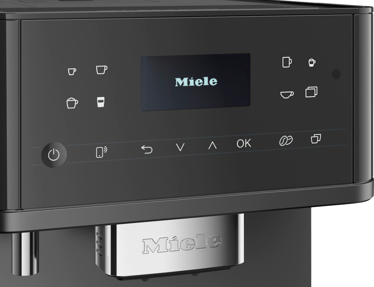 Miele CM 6560 NER Grafitgrå PearlFinish - CM6 MilkPerfection espressomaskine billede 4