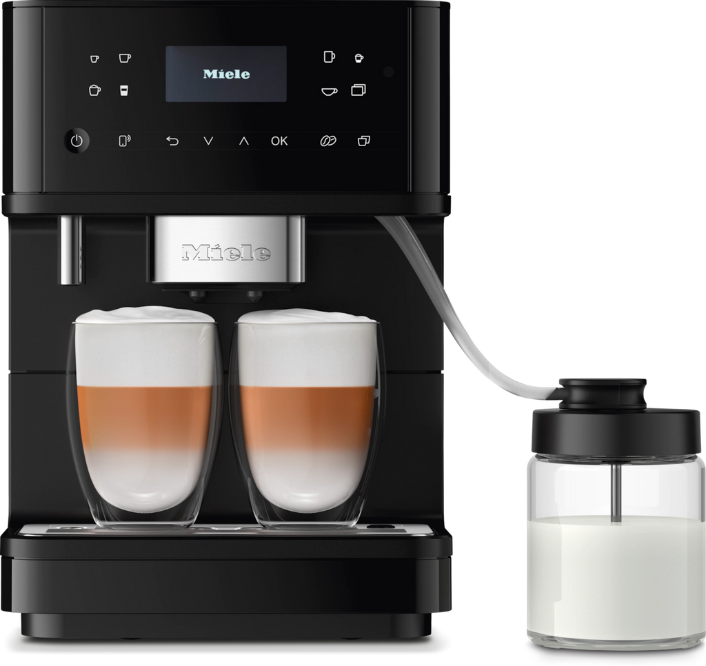 Miele CM 6560 NER Obsidiansort PearlFinish MilkPerfection Espressomaskine billede 9