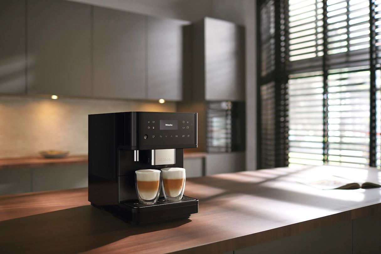 Miele CM 6560 NER Obsidiansort PearlFinish MilkPerfection Espressomaskine billede 5