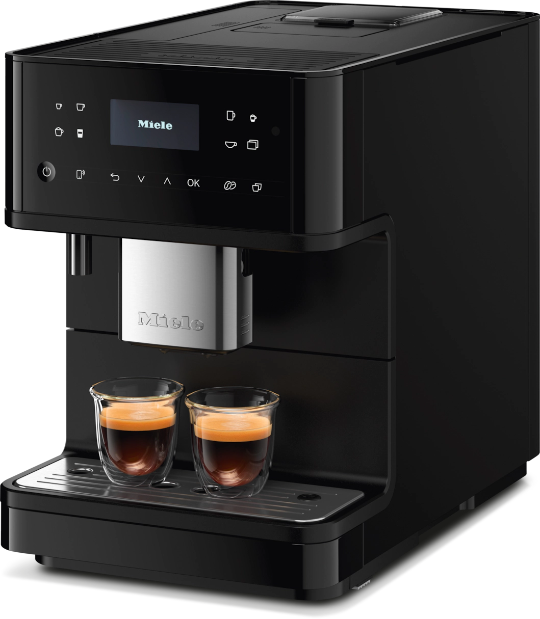 Miele CM 6560 NER Obsidiansort PearlFinish MilkPerfection Espressomaskine billede 2