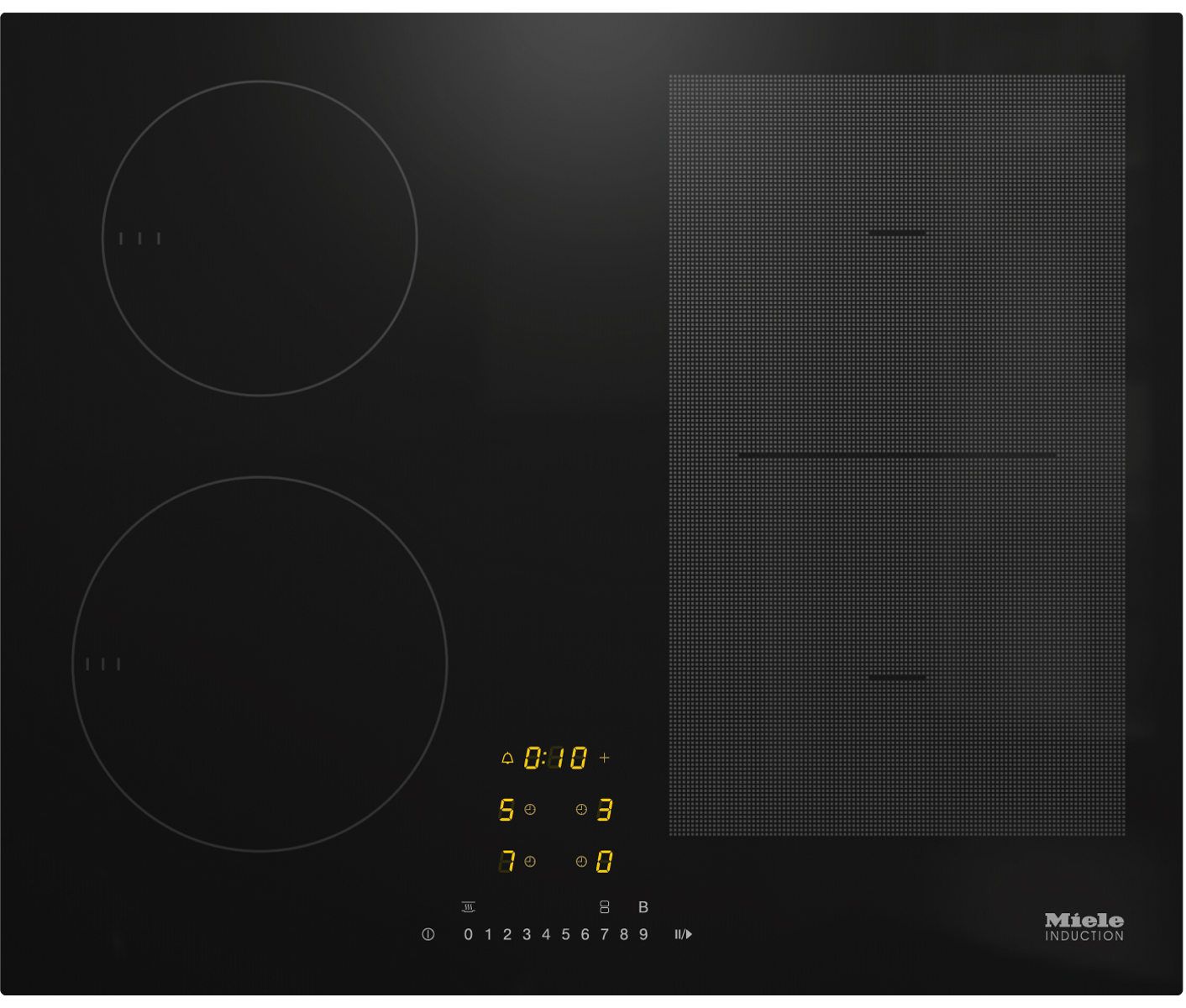 Miele KM 7404 FX Induktionskogeplade