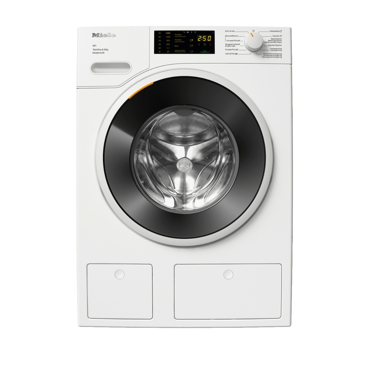 Miele W1 WWD 660 WCS vaskemaskine billede 1