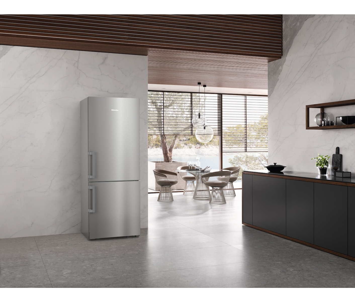 Miele KFN 4796 CD edt/cs Fritstående kølefryseskab