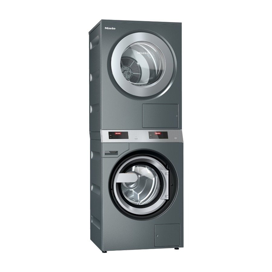 Miele Professional PDW 909 [EL DP DD] vaske-tørresøjle, jerngrå billede 3