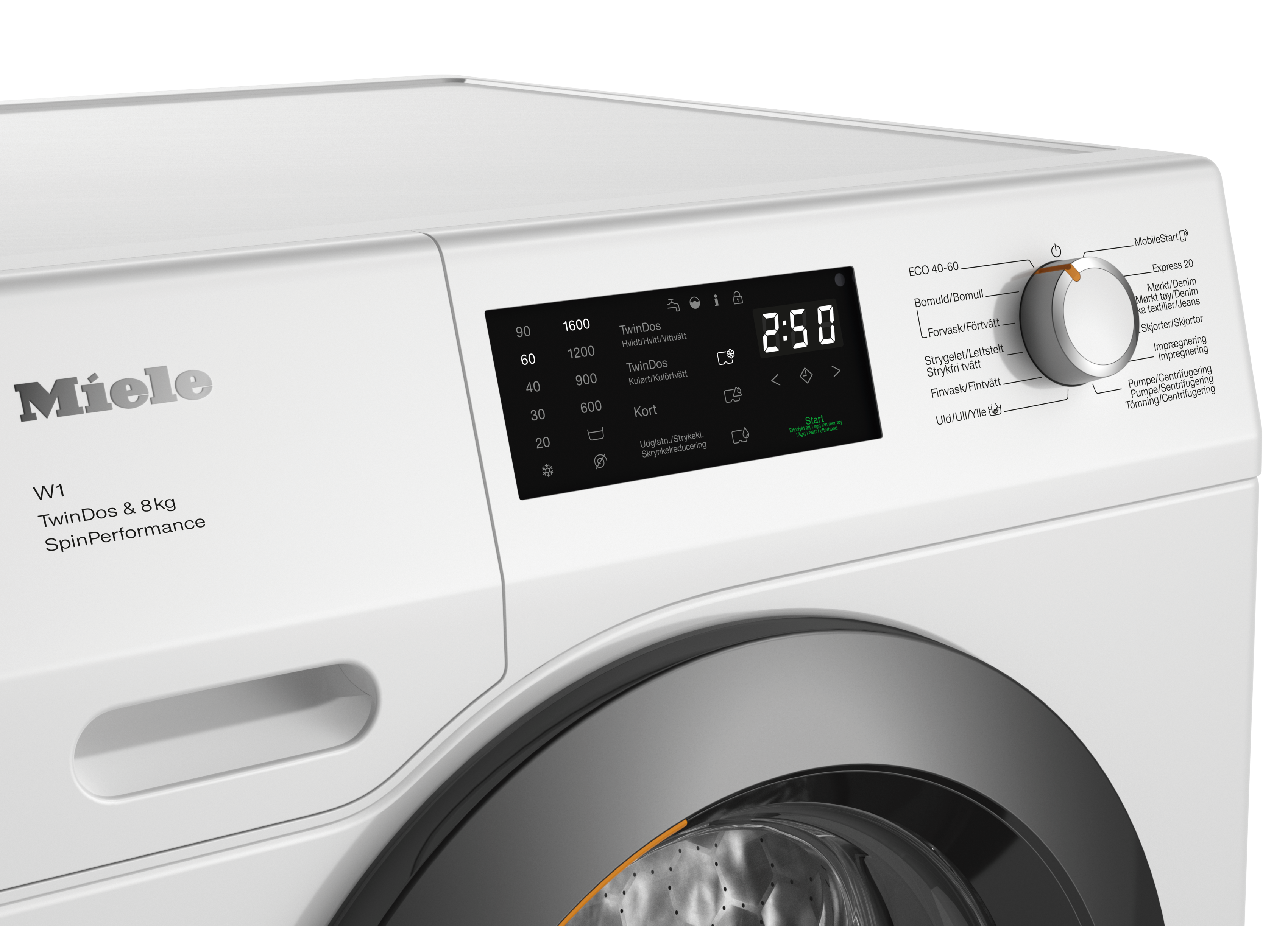 Miele Vaskemaskine WCF 674 WCS NDS LW TDos - 2+2 Års garanti billede 3