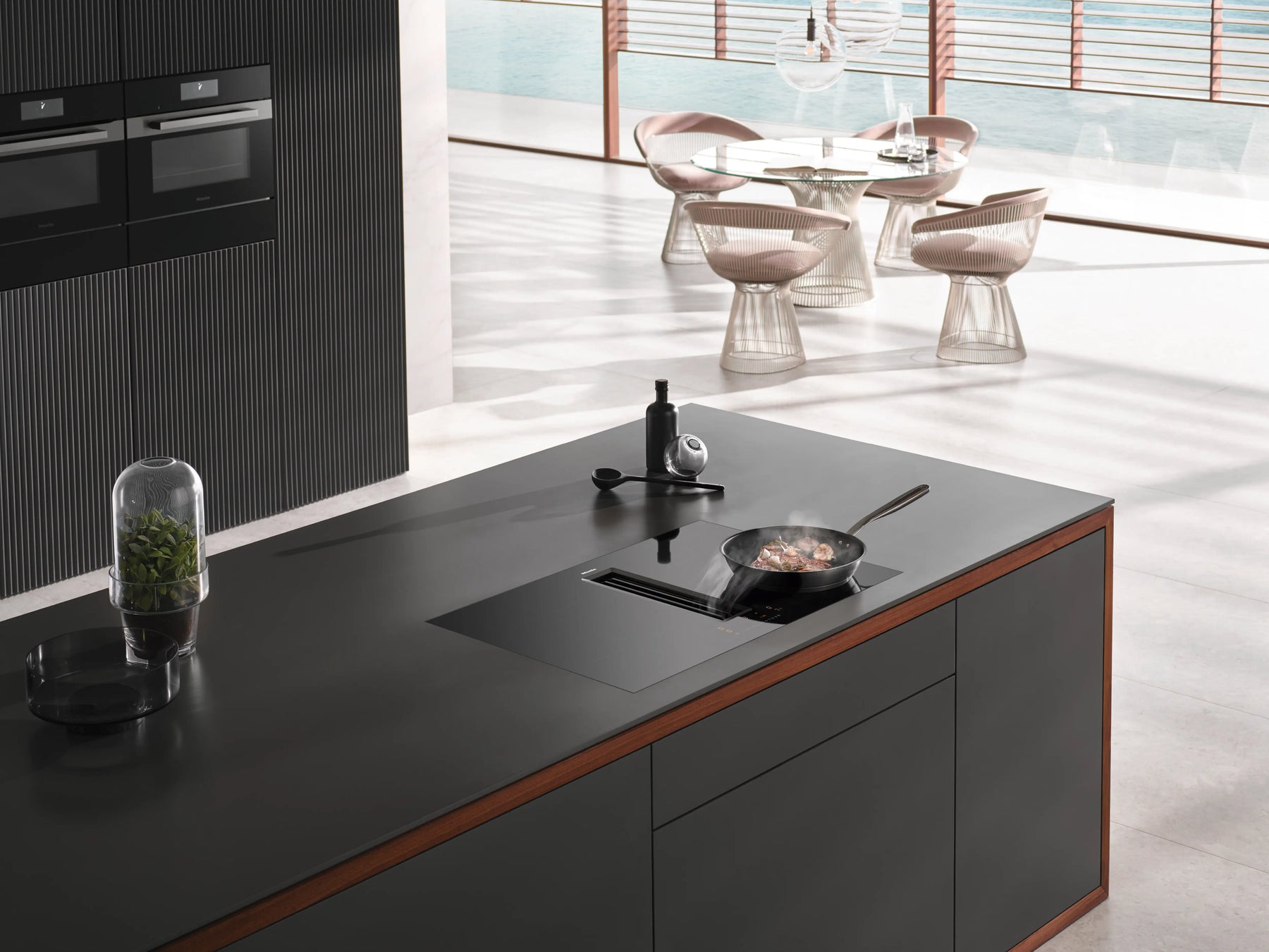Miele KMDA 7272 FL-U DFS - Induktionskogeplade med emhætte billede 8