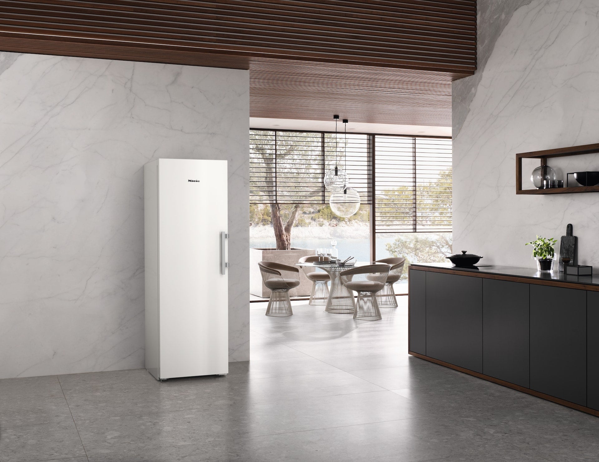 Miele FNS4383E WS N Fritstående Fryseskab billede 6
