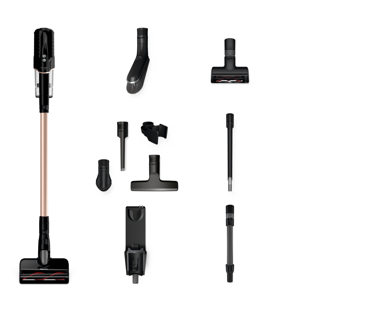 Miele Duoflex Hx1 Total Care Obsidian Black Ledningsfri Støvsuger billede 1