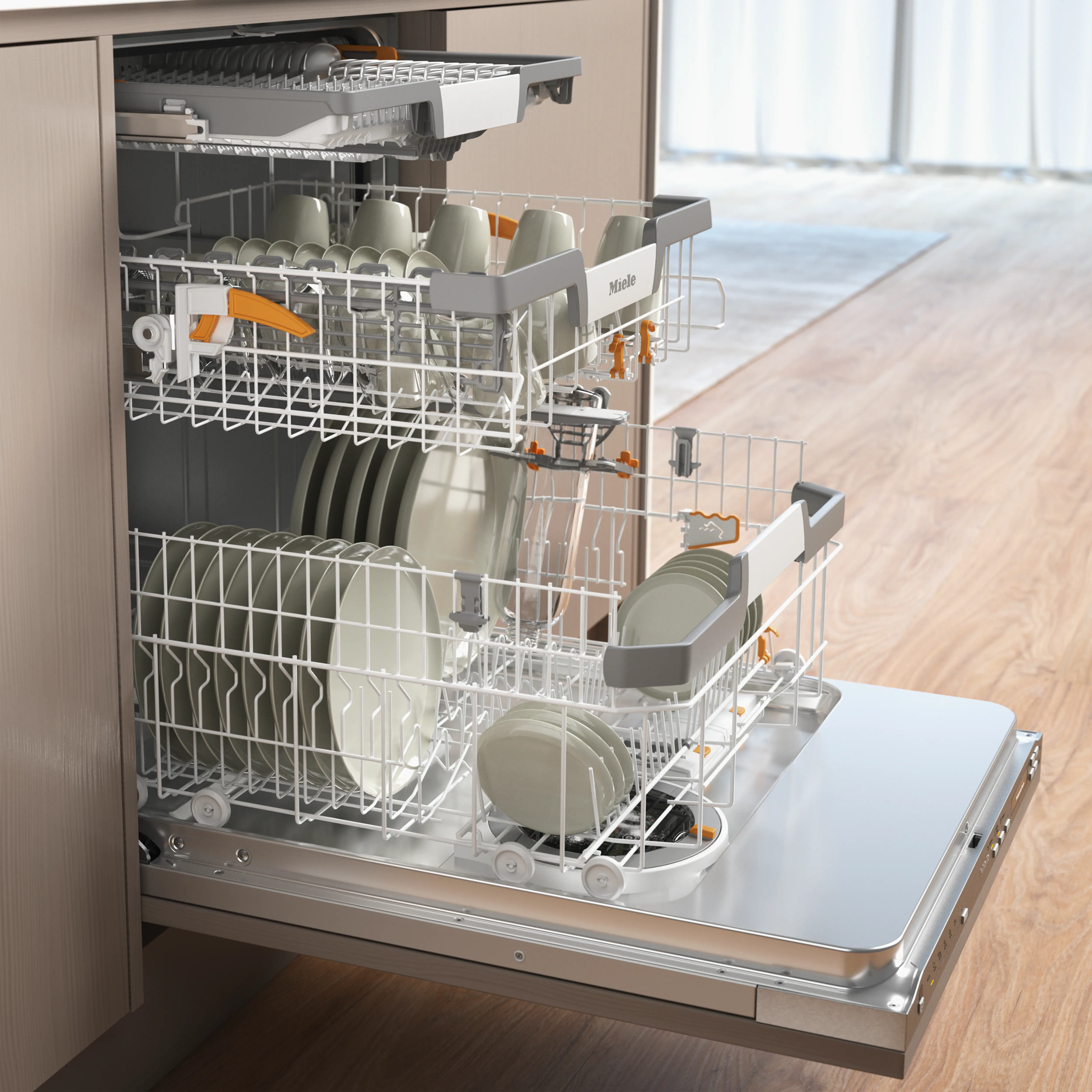 Miele G 7185 SCVi opvaskemaskine til integrering billede 3