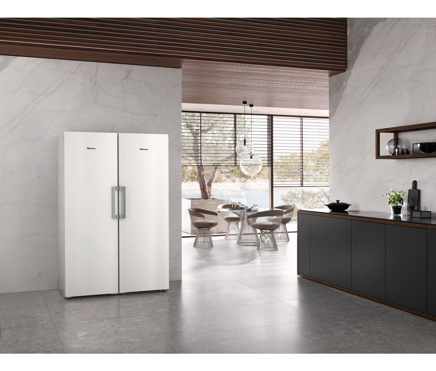 Miele FNS4382D ws N   EU2 Fritstående fryseskab
