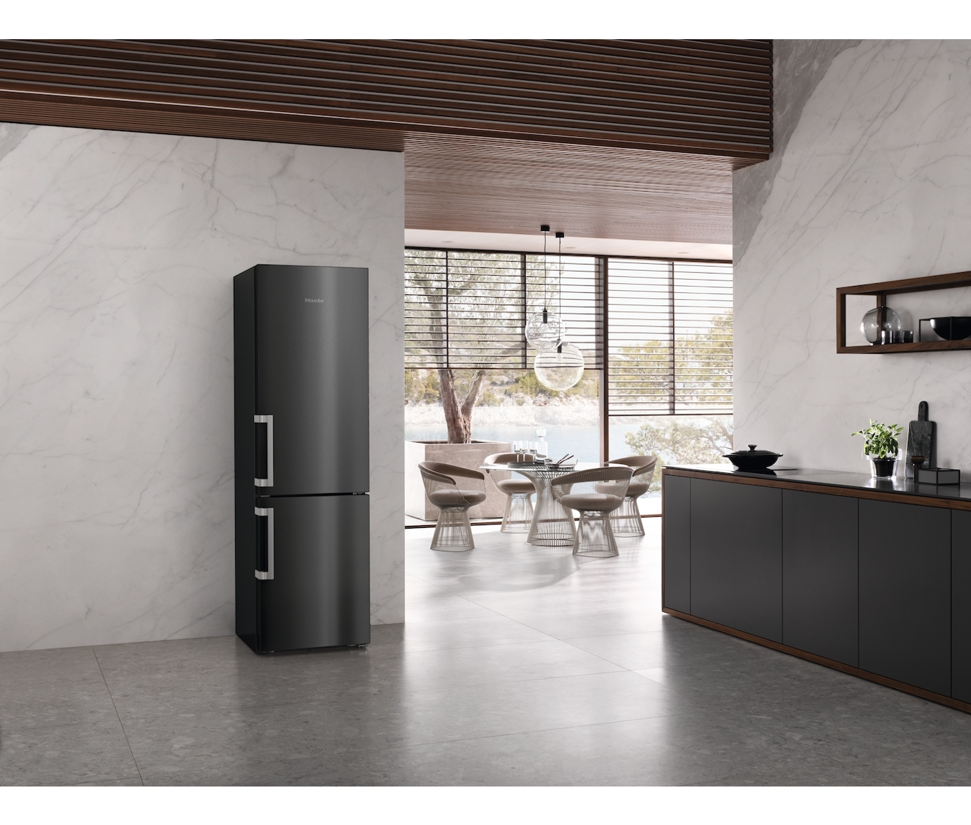 Miele KFN4795AD bst Fritstående kølefryseskab