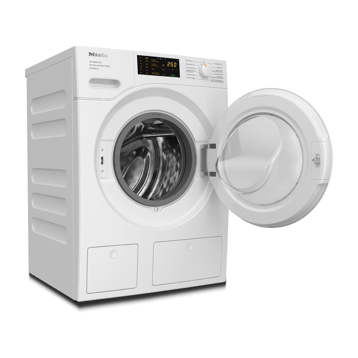 Miele WSB683WCS NDS LW TDos&Steam&8kg Frontbetjent vaskemaskine