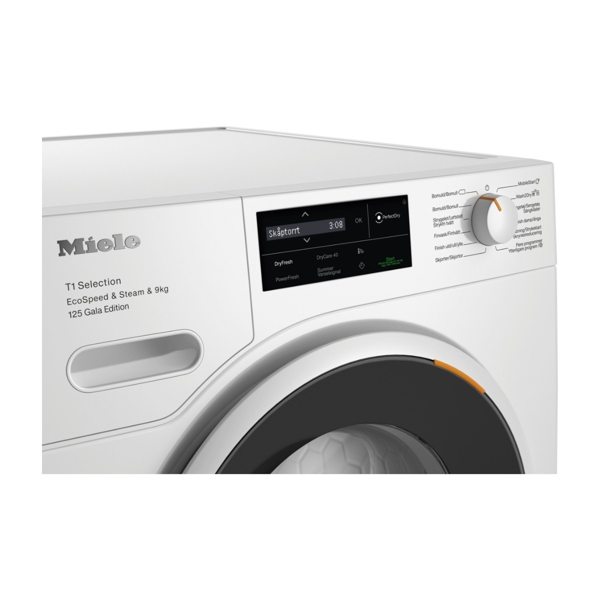 Miele T1 TSL683WP NDS tørretumbler billede 4